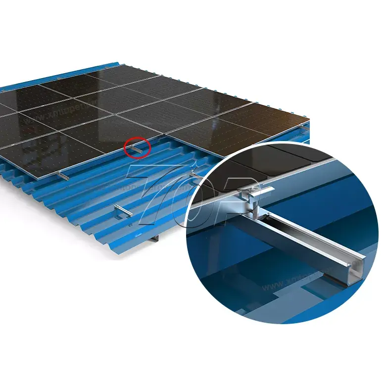 Railless Solar Sticking